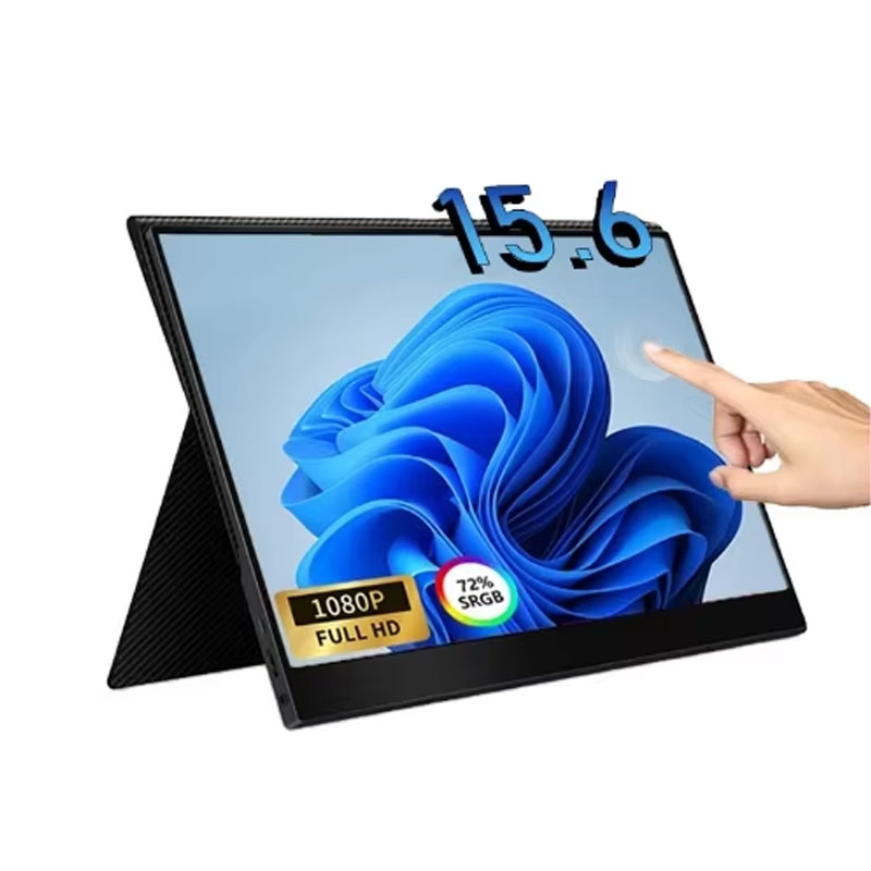 Schermo per monitor portatile touch screen da 15,6 pollici 1920 * 1080p